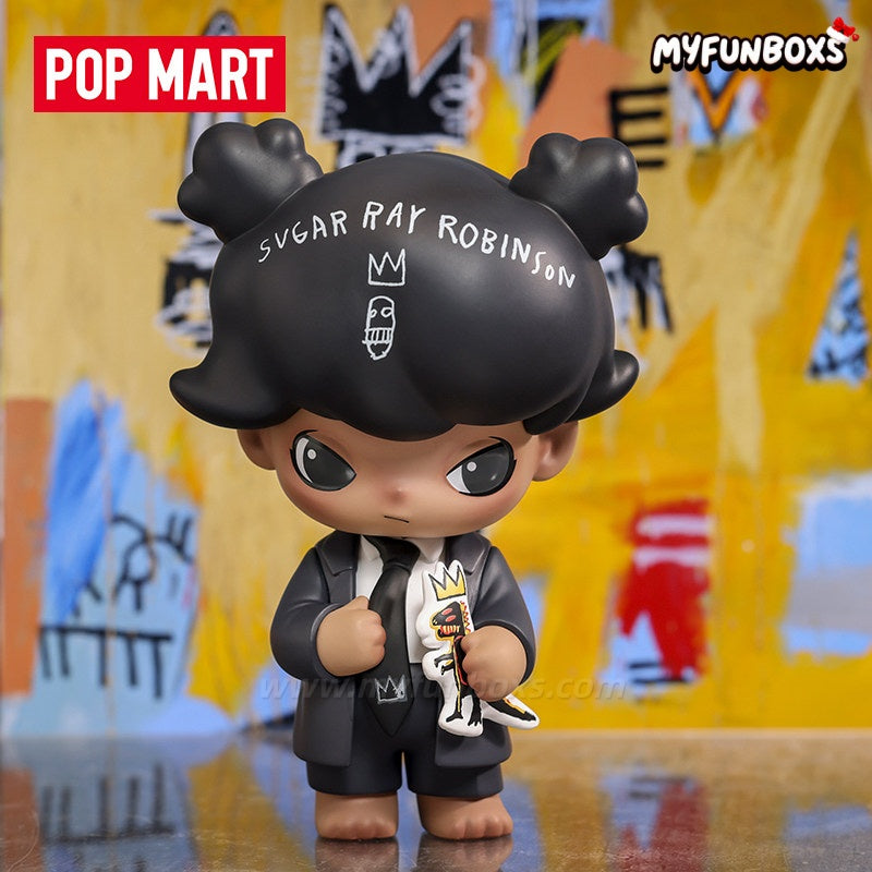 POP MART MEGA JUST DIMOO × Jean-Michel Basquiat Artist Figure