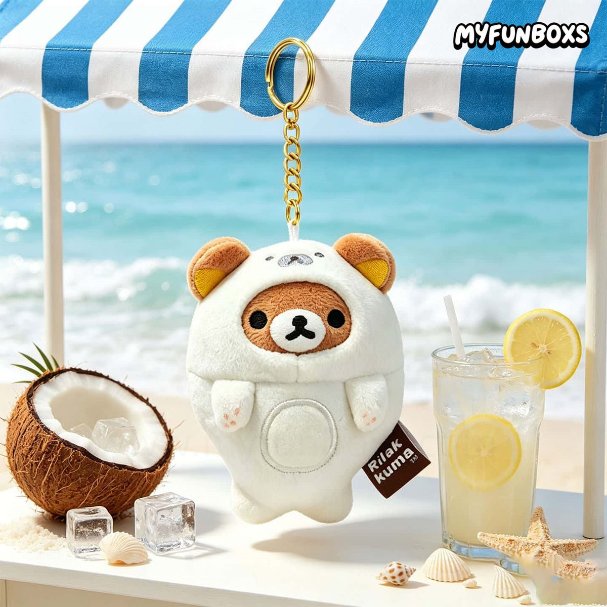 Rilakkuma Sea Series Plush Blind Box