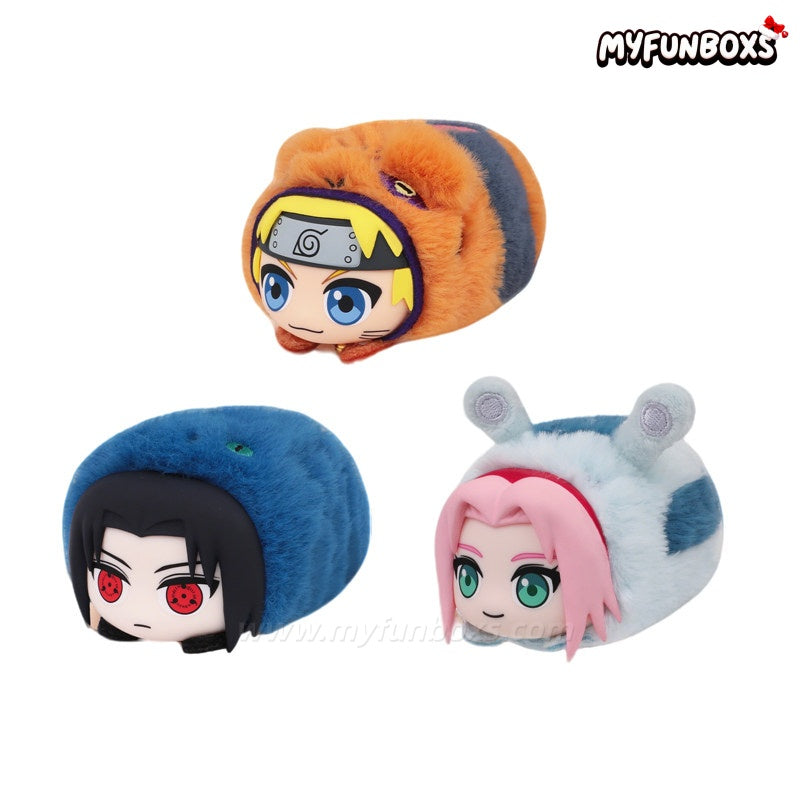 NARUTO Cute Beast Lying Party Series Plush Pendant Blind Box