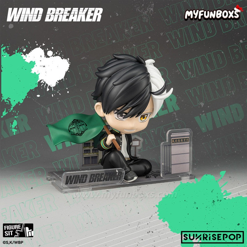 WIND BREAKER Haruka Sakura Figure & Acrylic Scene Diorama Set