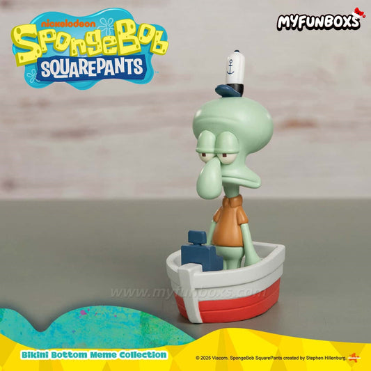 JINART SpongeBob SquarePants Meme Bikini Bottom Series Figures Blind Box