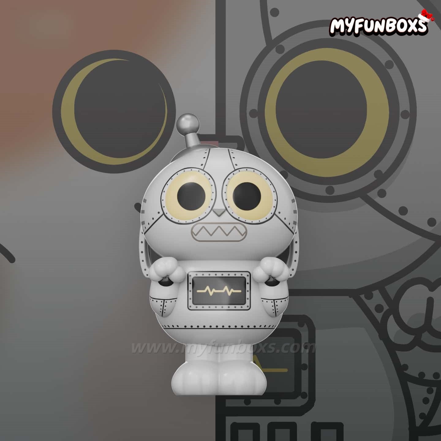 DOSHICAT Mecha Cat Series Hanging Card