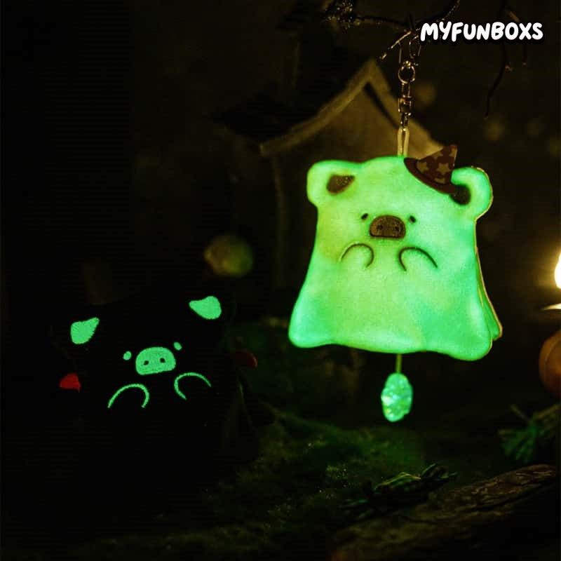 LuLu the Piggy Horror Story – Shape-Shifting Little Ghost Plush Keychain Blind Box (PRE-ORDER)