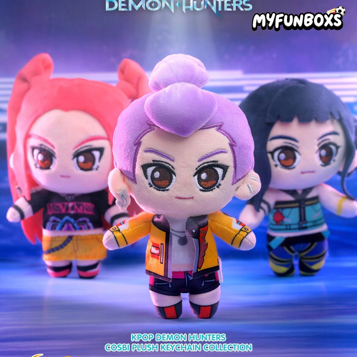 K-POP Demon Hunters Cosbi Plush Keychain Blind Box(PRE-ORDER)