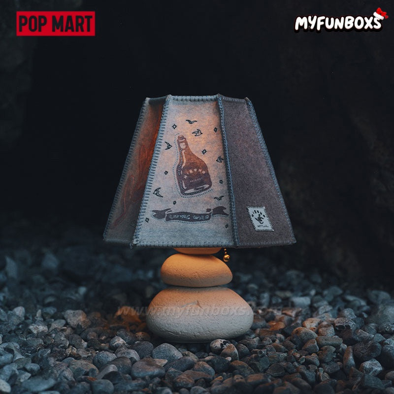 POP MART Hirono Living Wild Series stacked stone lantern