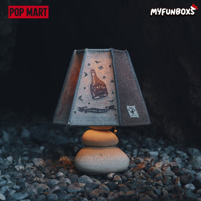 POP MART Hirono Living Wild Series stacked stone lantern