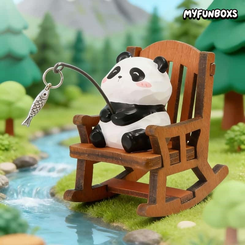 FOFO Animal Rocking Chair Fishing Series Figure Blind Box