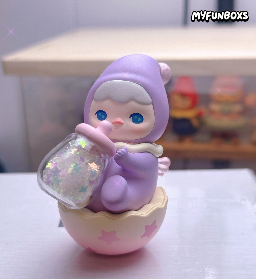 POP MART Pucky Baby Bottle Baby Hanger Figure