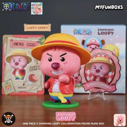 ZANMANG LOOPY × One Piece collaboration figure blind box