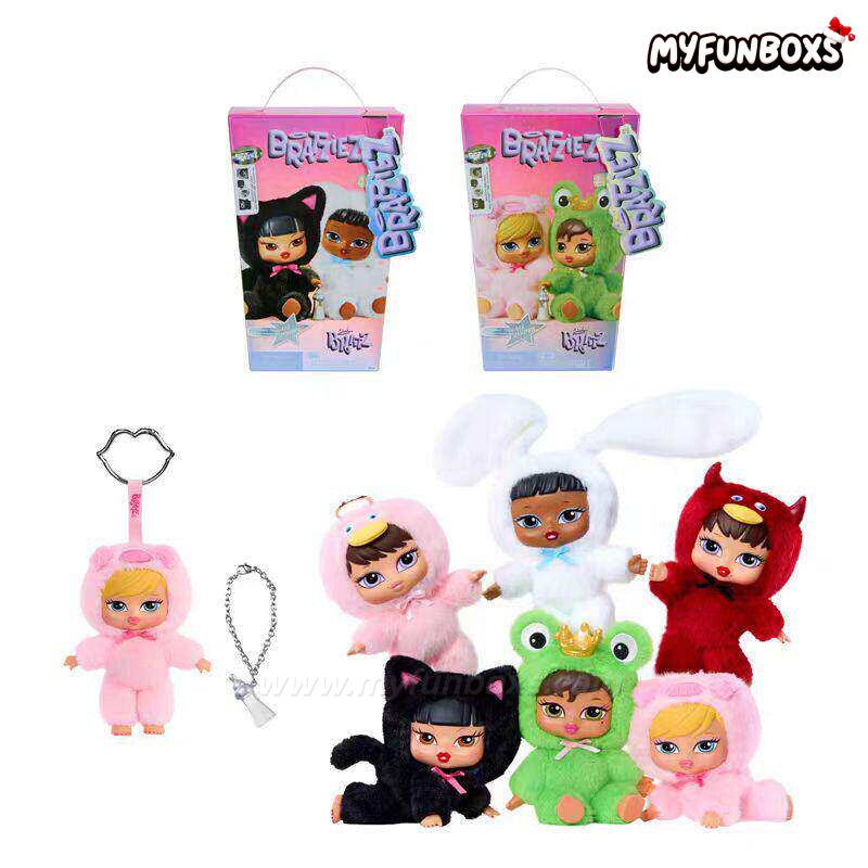 Bratz Bratziez Iconz Seriez Plush Keychain Blind Box