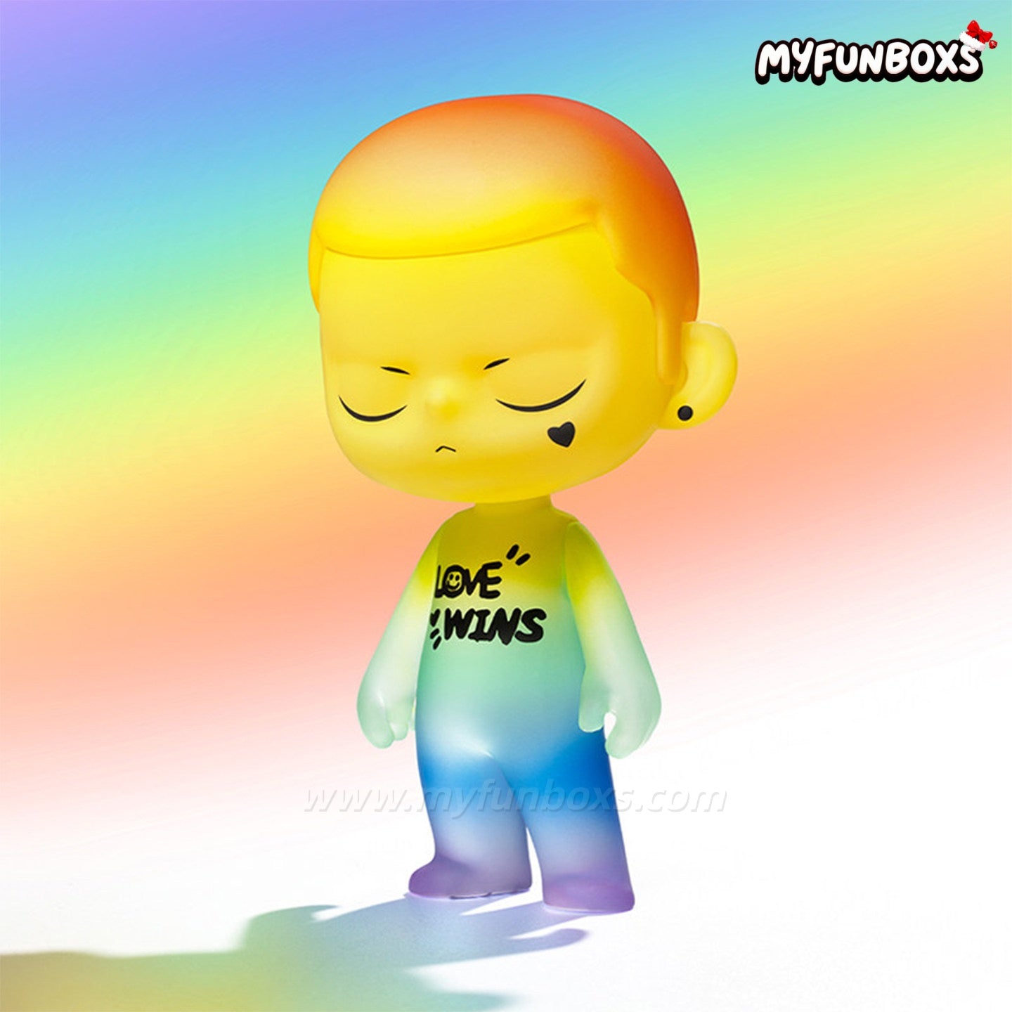 POP MART KUBO LOVE WINS FIGURE Hanging Card