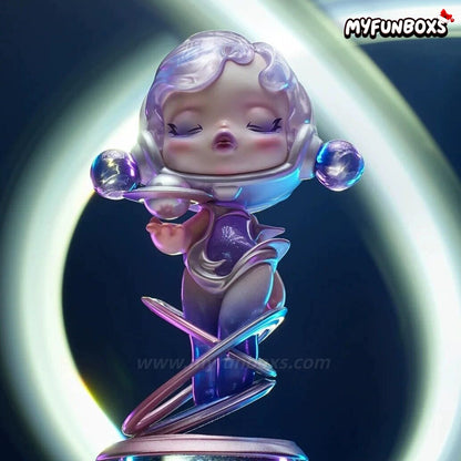 POP MART SKULLPANDA Flowing Light With Figure Hanging Card