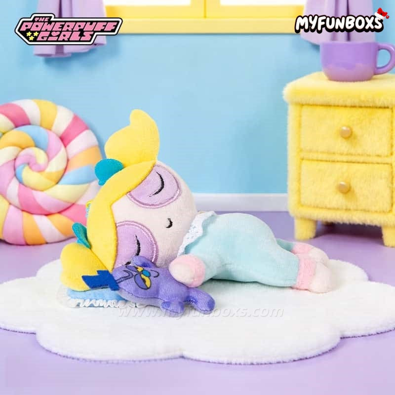 The Powerpuff Girls Good Night Series Plush Keychain Blind Box