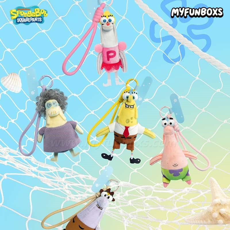 Bikini Bottom Anchovies Buddies series plush charm blind box