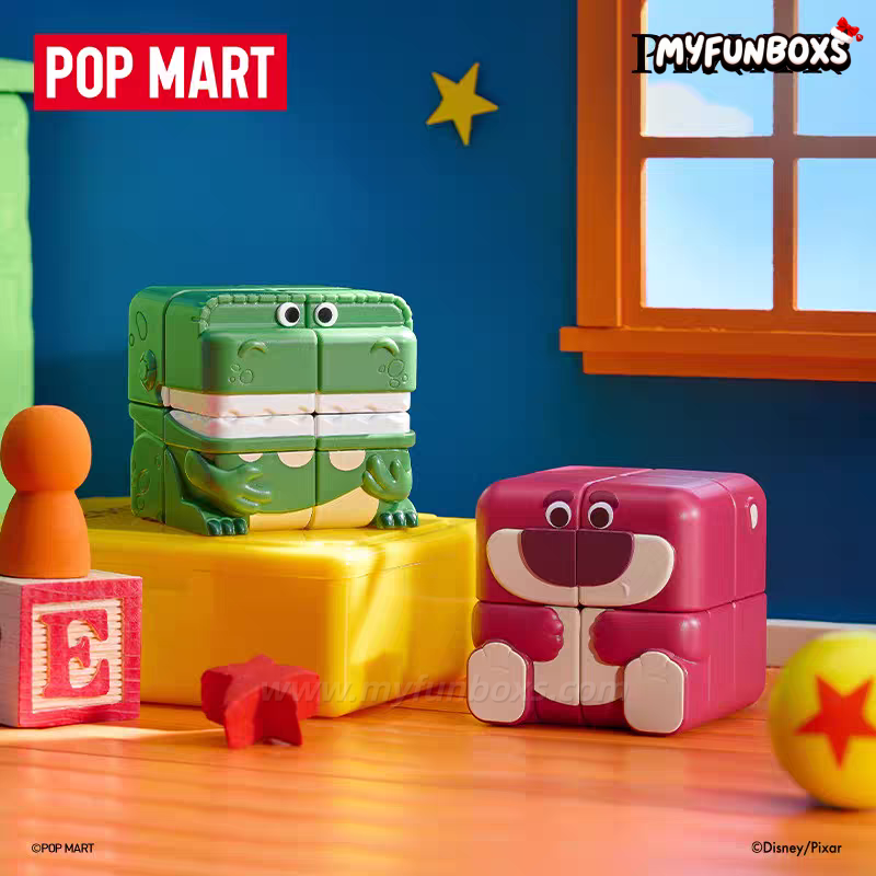 POP MART DSN Pixar Pop Cube Cubiec Series Figure Blind Box