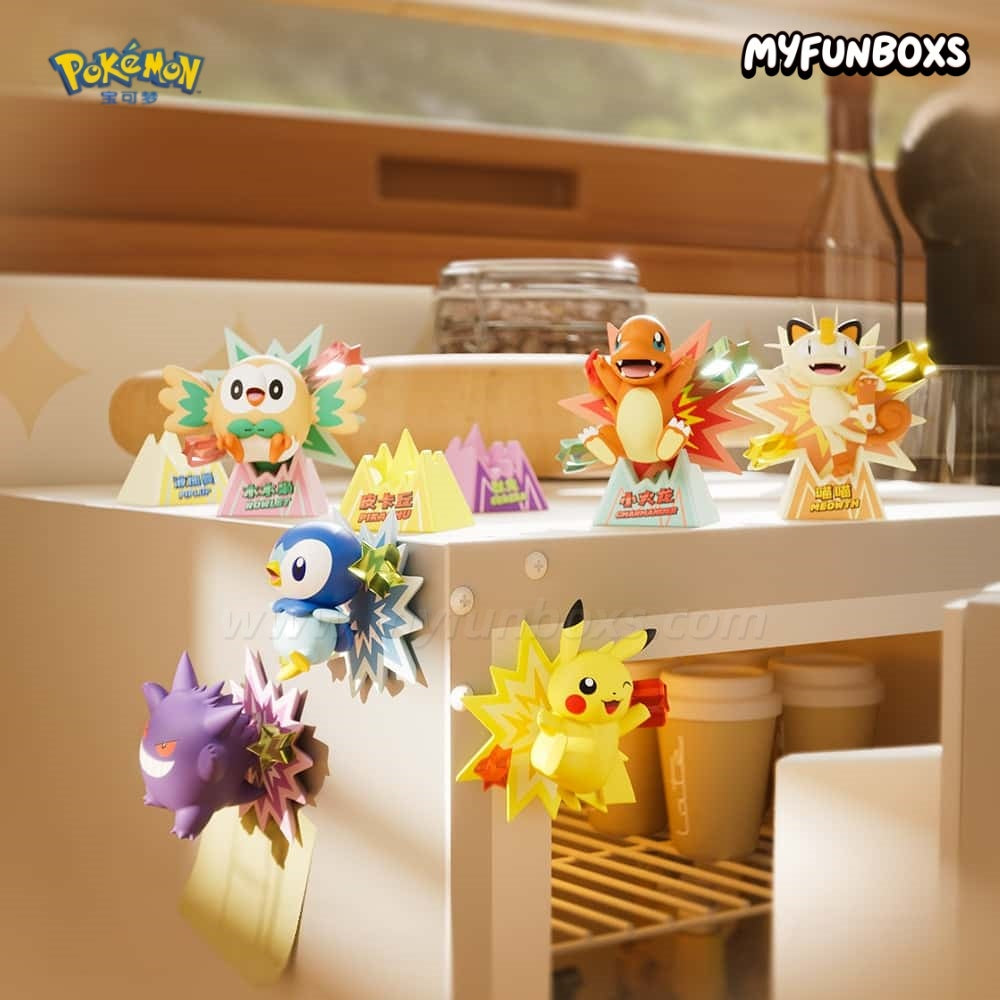 Pokémon Shining Debut Series fridge magnet blind box