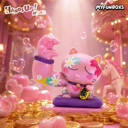 ZCWO Hands Up! Meow! Fortune Cat Series figure  blind box