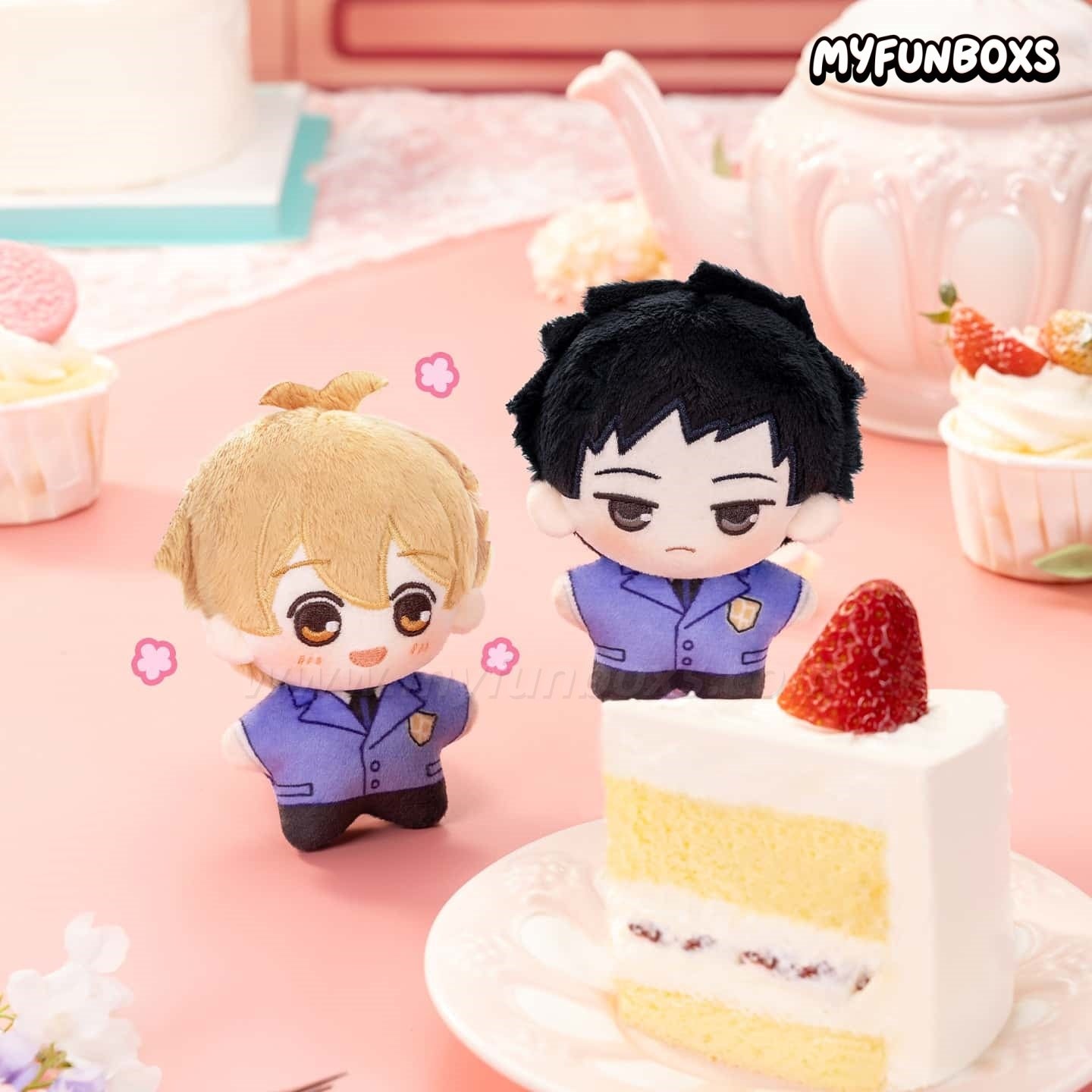 GONG Ouran High School Host Club Heartfelt Hospitality plush blind box
