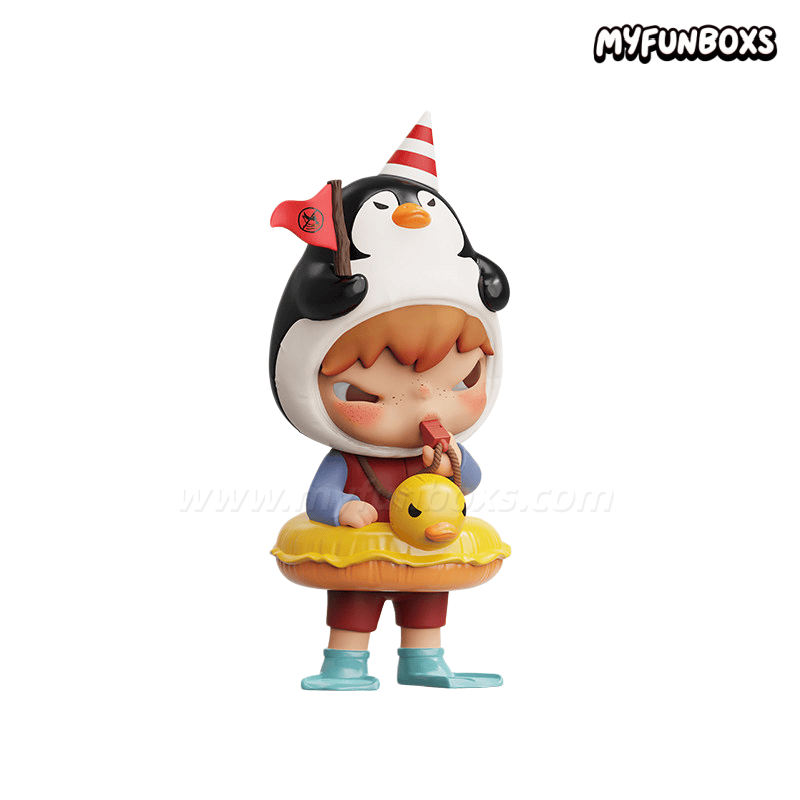 POP MART Hirono Penguin Life guard Figurine Hanging Card (PRE-ORDER)