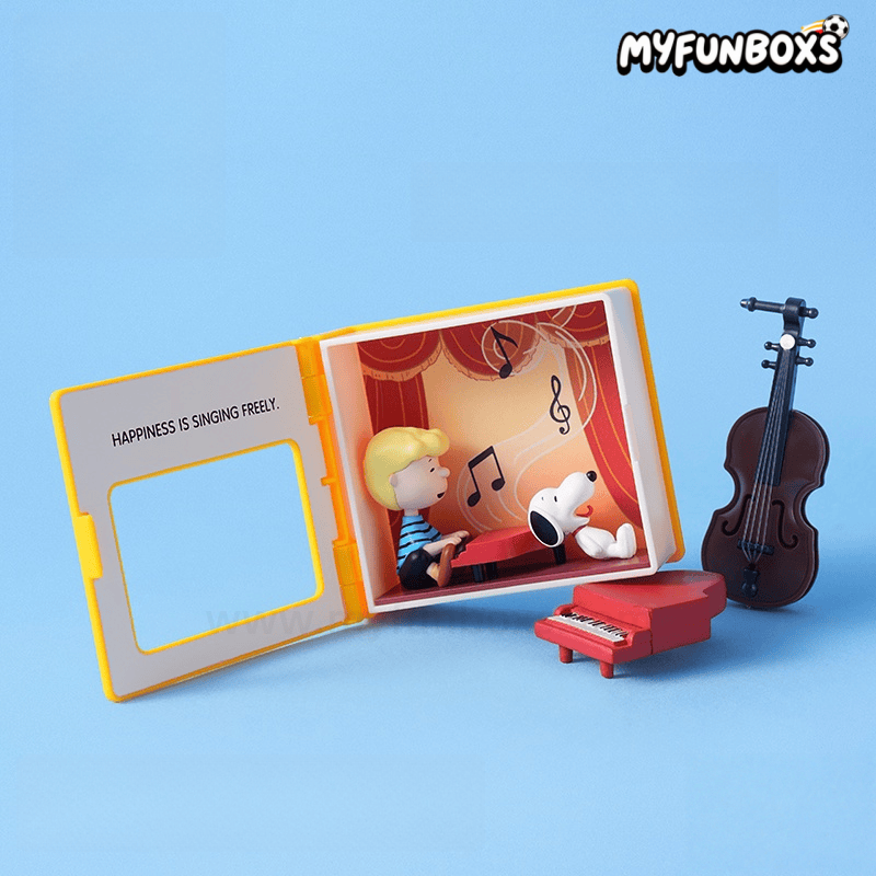 Snoopy Baking Series plush fridge magnet blind box