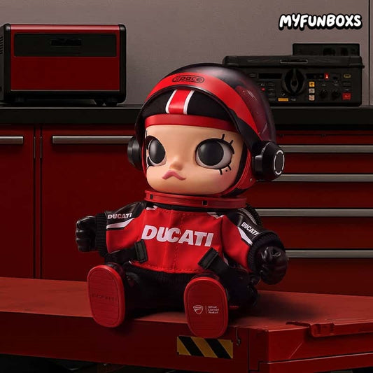 POP MART MEGA SPACE MOLLY × DUCATI Serie Vinyl Plush Pendant Hanging Card (PRE-ORDER)