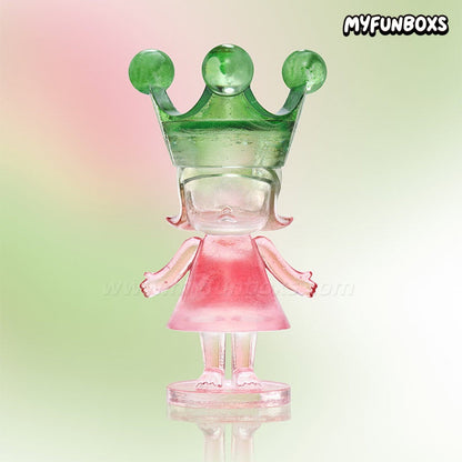 POP MART MEGA ROYAL MOLLY 100% Glaze Series Figure Blind Box