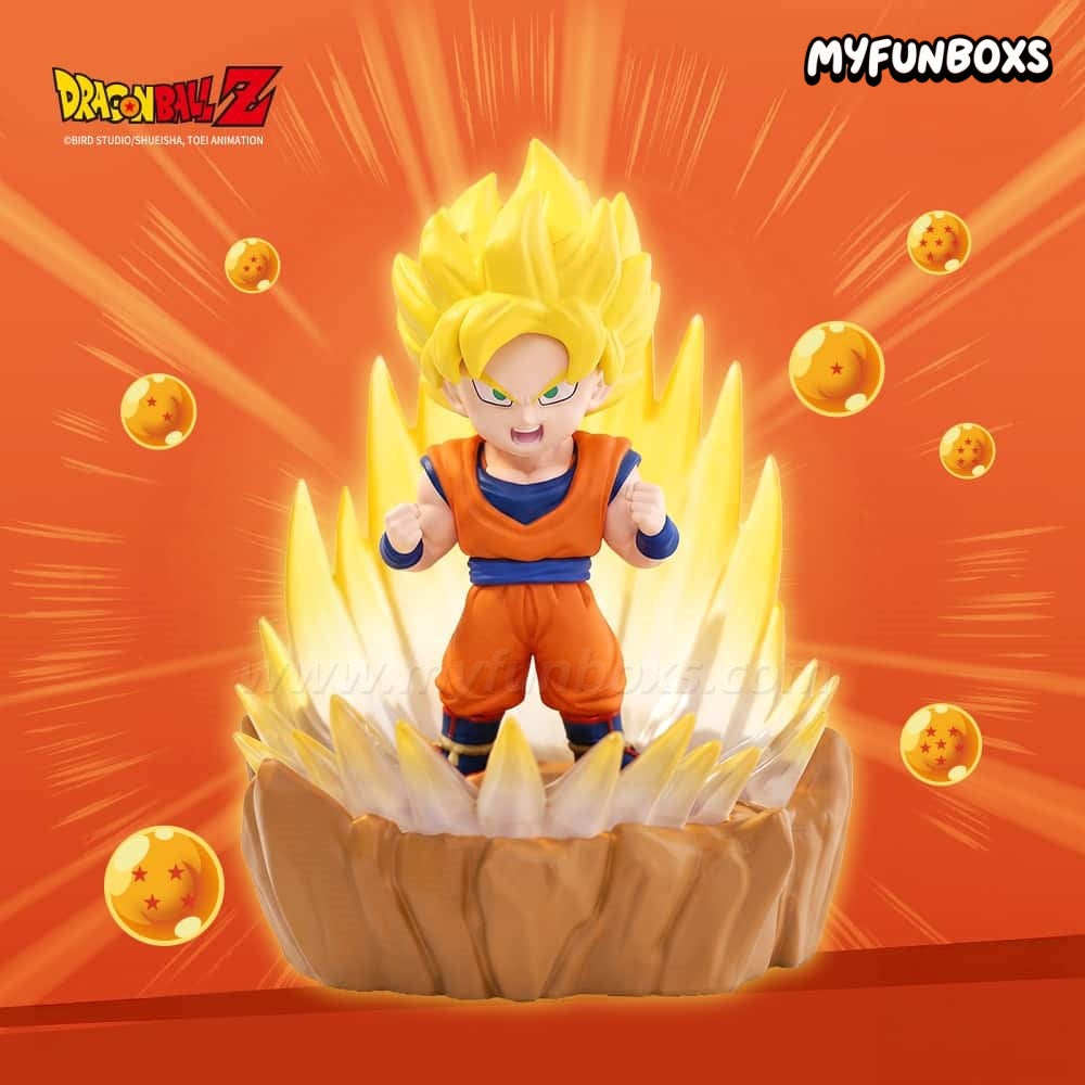 Dragon Ball Z LED light-up diorama blind box