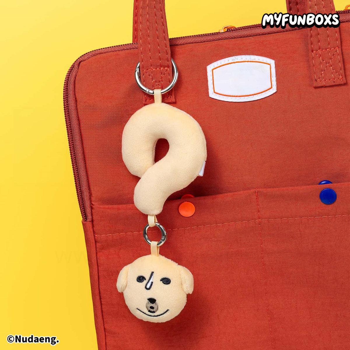 Nudaeng Question & Exclamation Mark Plush Pendant