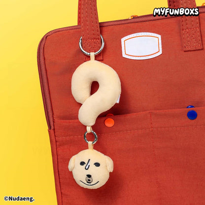 Nudaeng Question & Exclamation Mark Plush Pendant