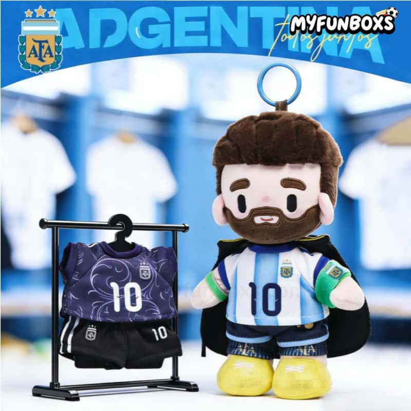 Argentina National Team Plush Keychain – World Cup Edition