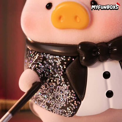 LuLu the Piggy The Greatest Magician Figure Hanging Card