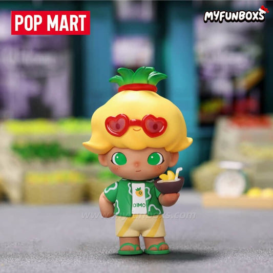 POP MART DIMOO Coconut Pineapple Limited Edition Hanging Card