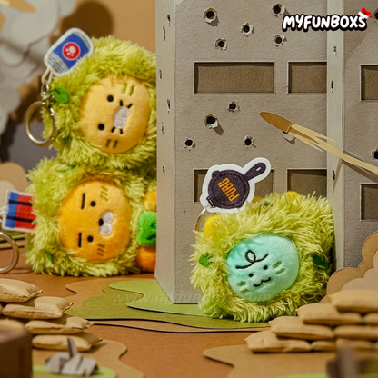 KAKAO FRIENDS x PUBG: BATTLEGROUNDS Collaboration Plush Keychain