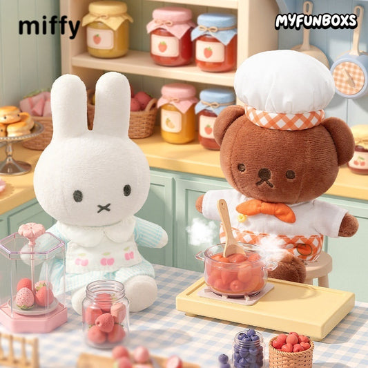 Miffy Jam Workshop Series plush charm with scarf