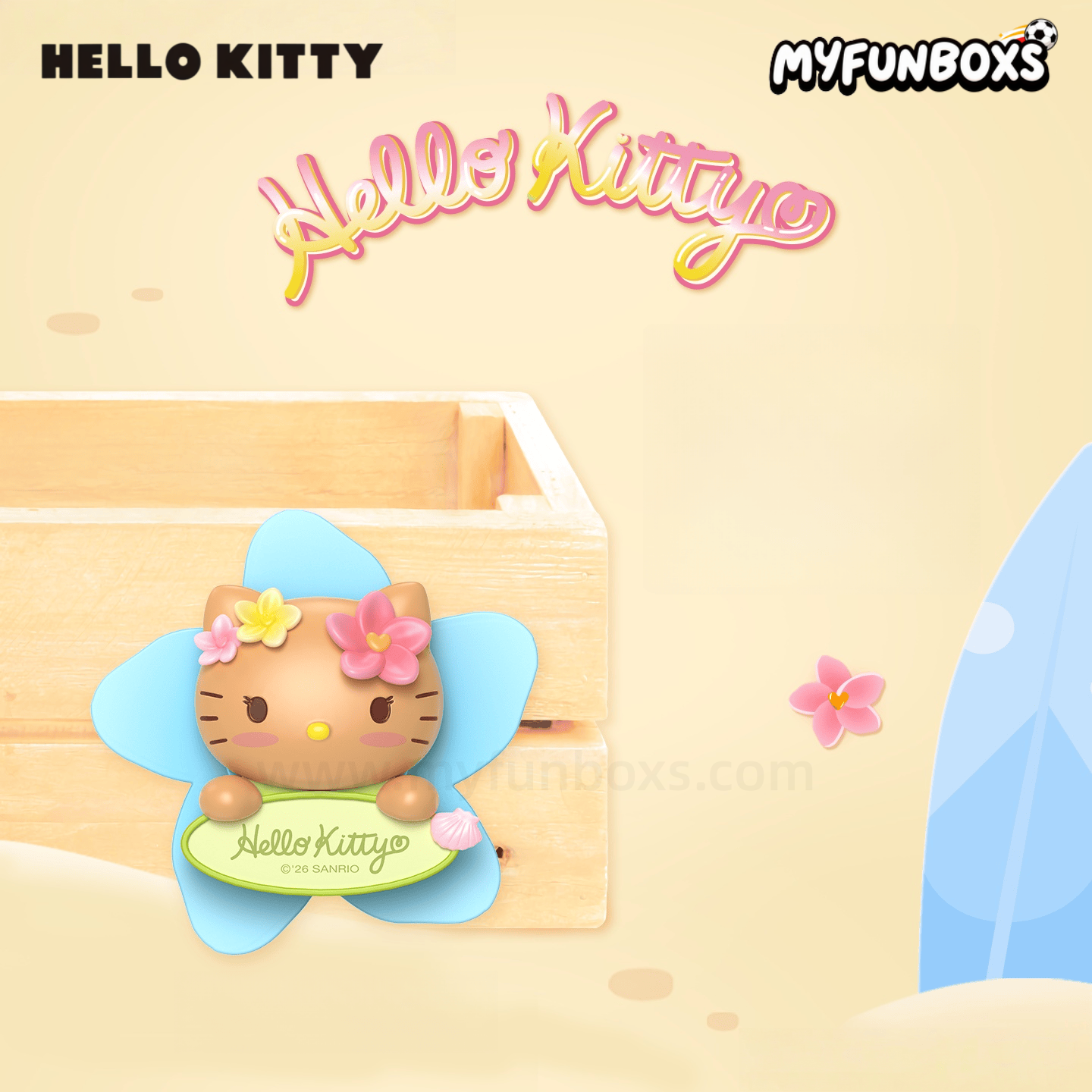 SANRI0 HK Let's Go to the Beach Series Mini Bean Blind Box (PRE-ORDER)