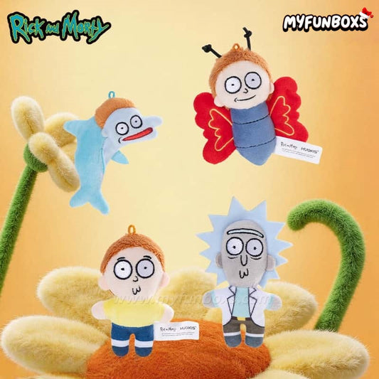 Rick and Morty MultiUniverse Series Plush Magnet Pendant Blind Bag