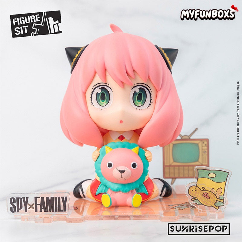 Anya Forger Sitting Figure – Spy x Family Collectible