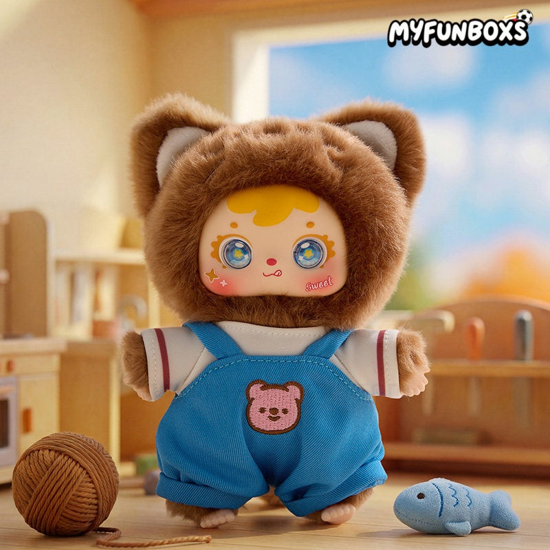 Samuel Happy Meow House plush keychain blind box