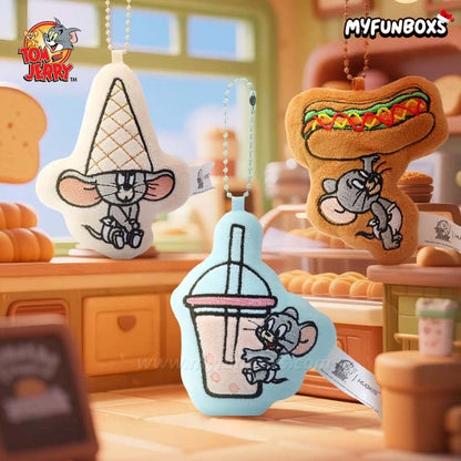 Tom and Jerry Food House Series Plush Fridge Magnet Blind Bag