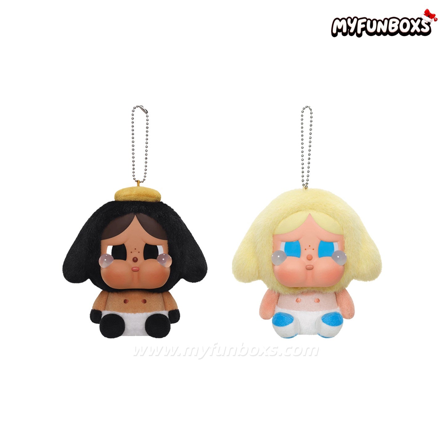 POP MART CRYBABY Vinyl Plush Hanging Card Collection
