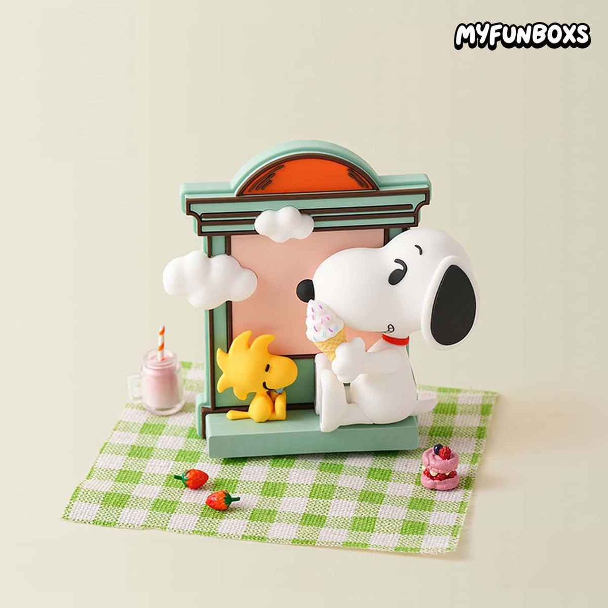 Snoopy Window Story Series Fridge Magnet Blind Box