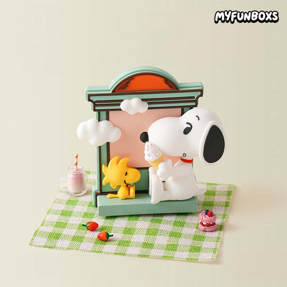 Snoopy Window Story Series Fridge Magnet Blind Box