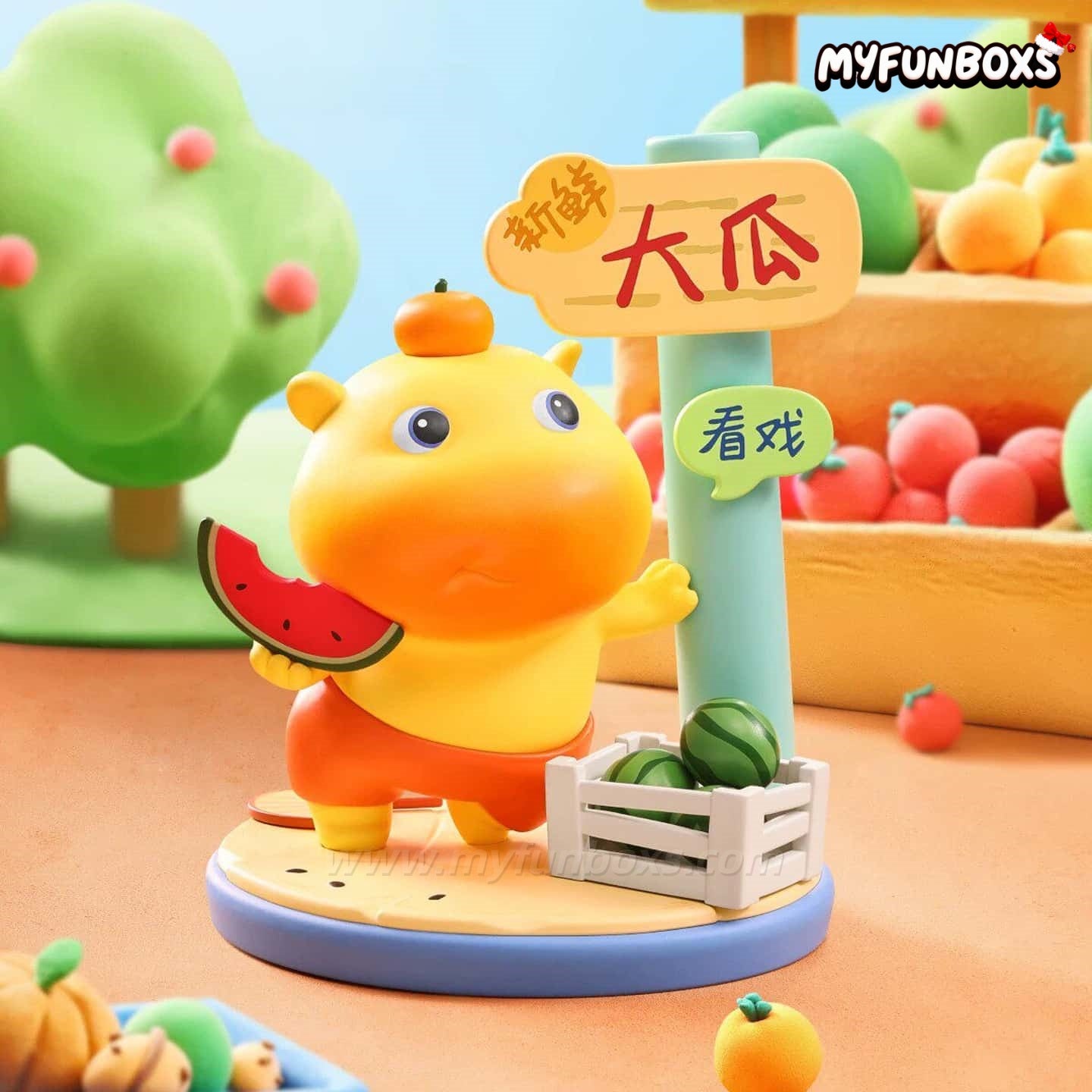 CapybaraLulu Life Candy Jar Series Figure Blind Box