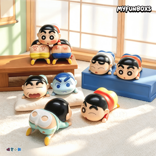 Crayon Shin-chan Butt Alien Series Mini Bean Figure Blind Box