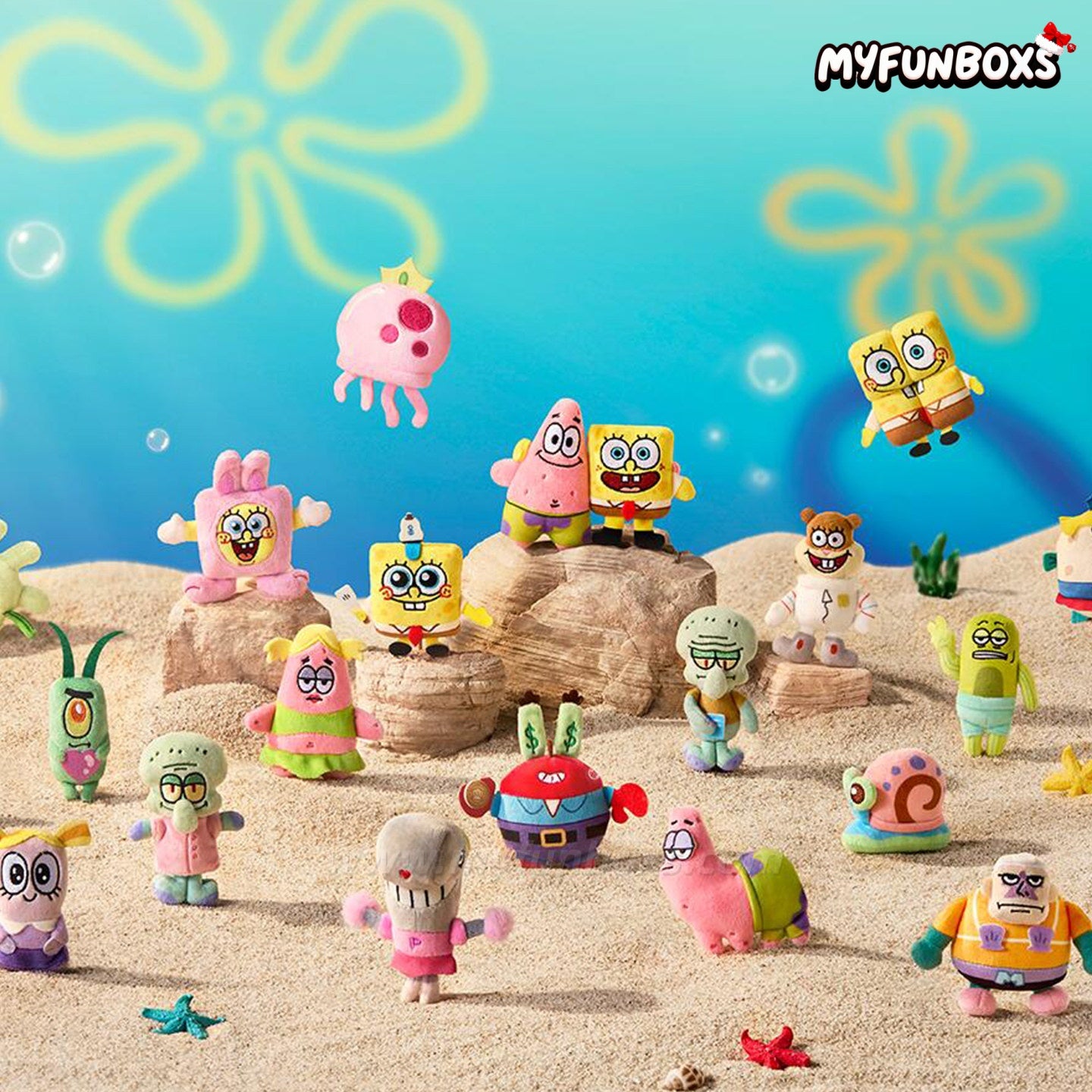 SpongeBob Bikini Bottom One-Day Tour Series Plush Blind Box