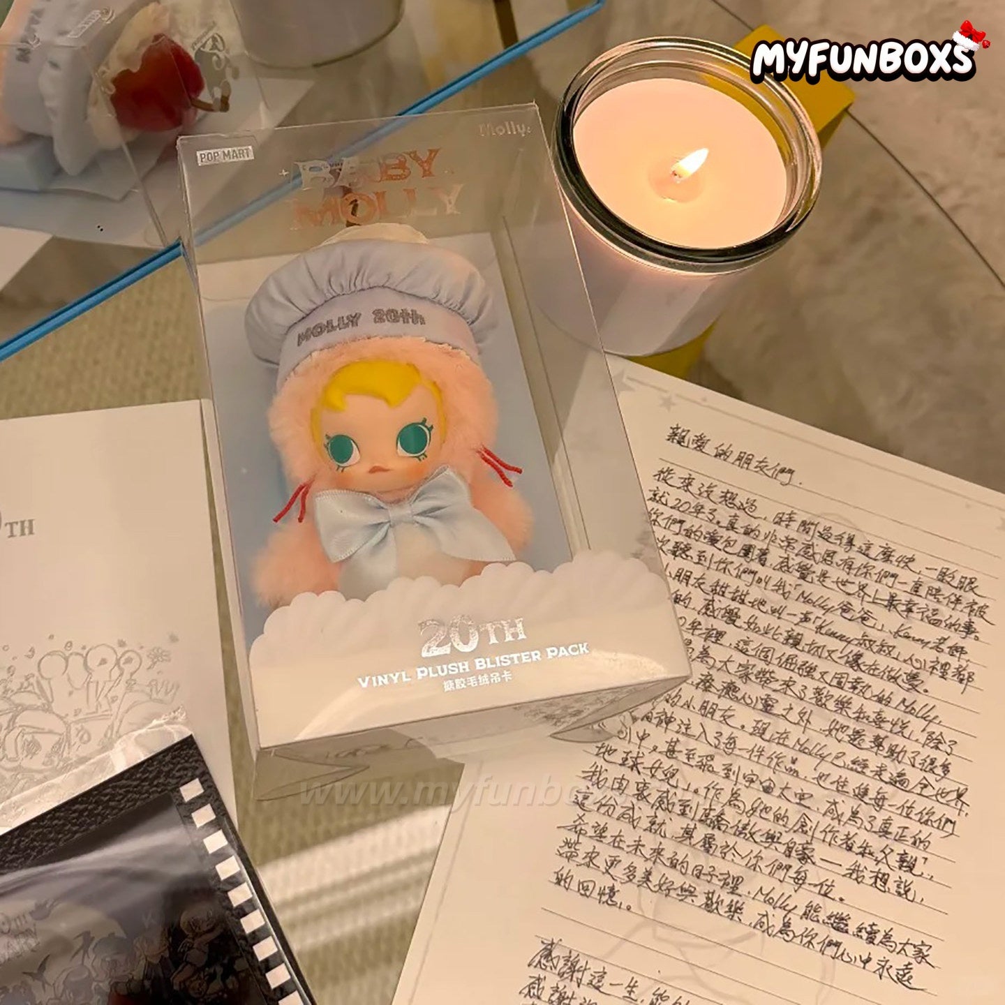 Baby Molly 20th Anniversary Vinyl Plush Hanging Card (PRE-ORDER)