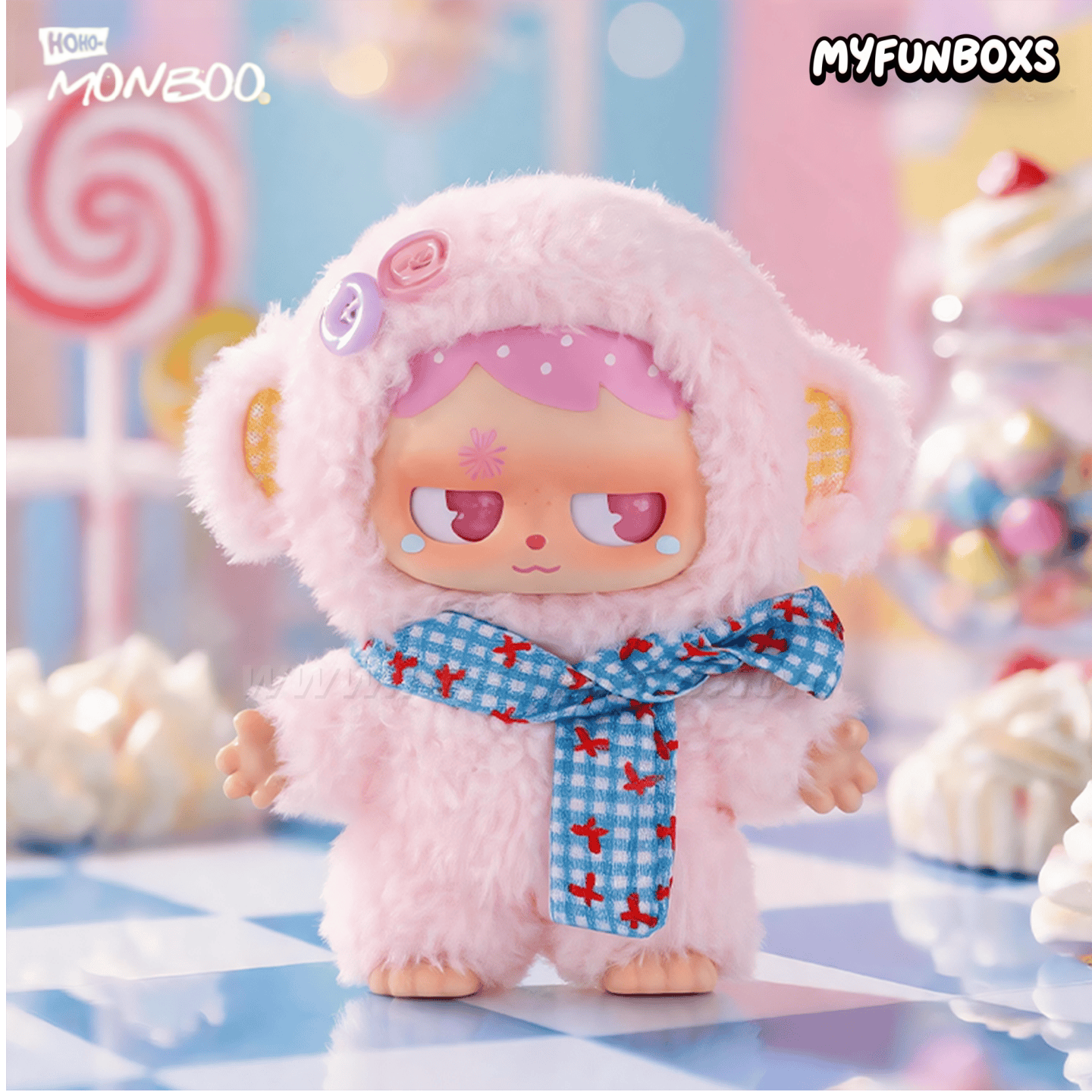 MONBOO Mini Candy House Series plush pendant blind box