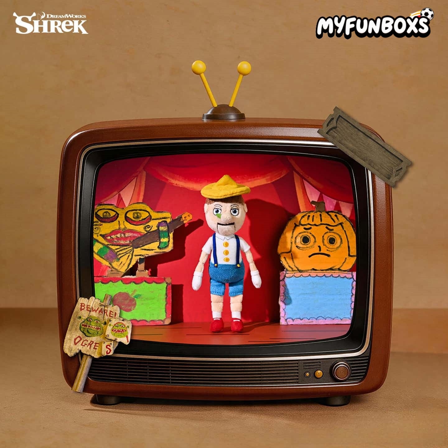 SHANDMOO Shrek plush keychain blind box
