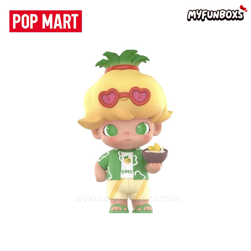 POP MART DIMOO Coconut Pineapple Limited Edition Hanging Card