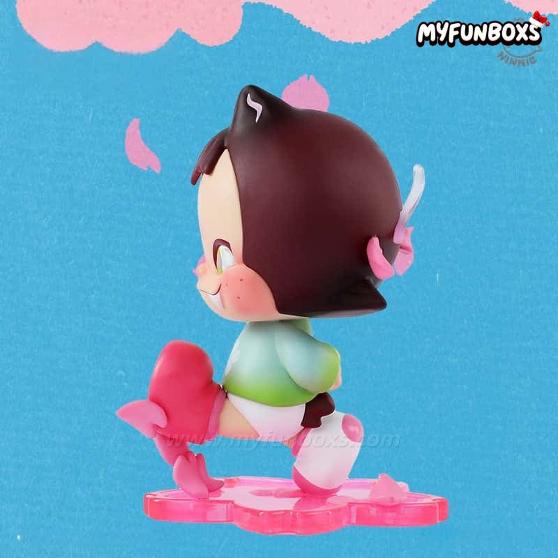 NINNIC Cherry Blossom Figure Hanging Card